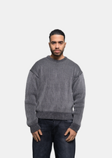 Ash Gray Knit Sweater
