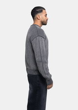 Ash Gray Knit Sweater